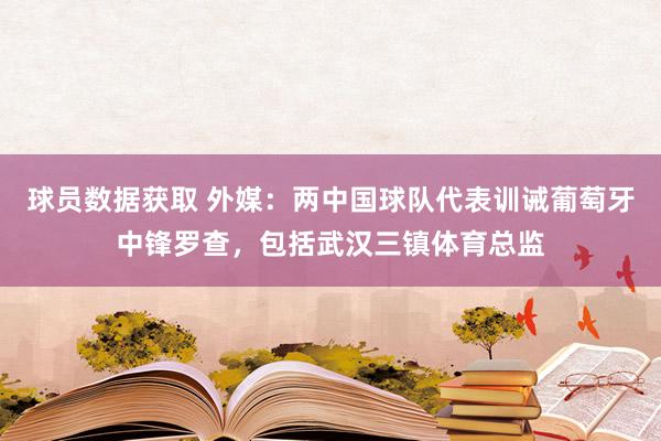 球员数据获取 外媒：两中国球队代表训诫葡萄牙中锋罗查，包括武汉三镇体育总监