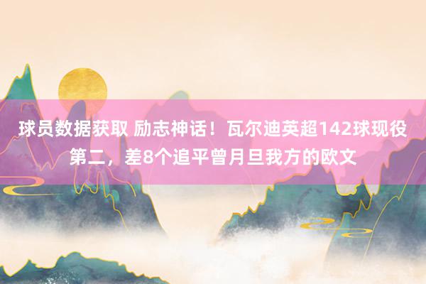 球员数据获取 励志神话！瓦尔迪英超142球现役第二，差8个追平曾月旦我方的欧文